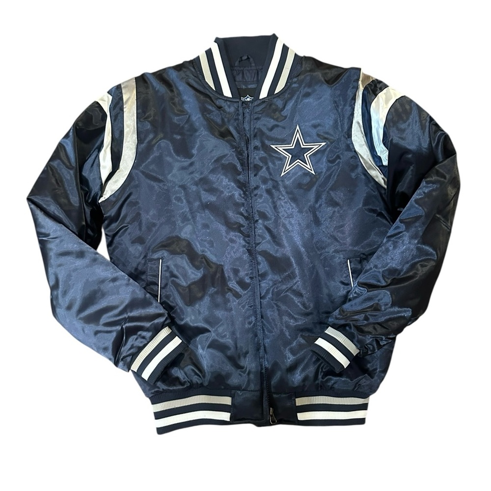 NFL Navy Jacket with Logo. Like New - Picture 2 of 3